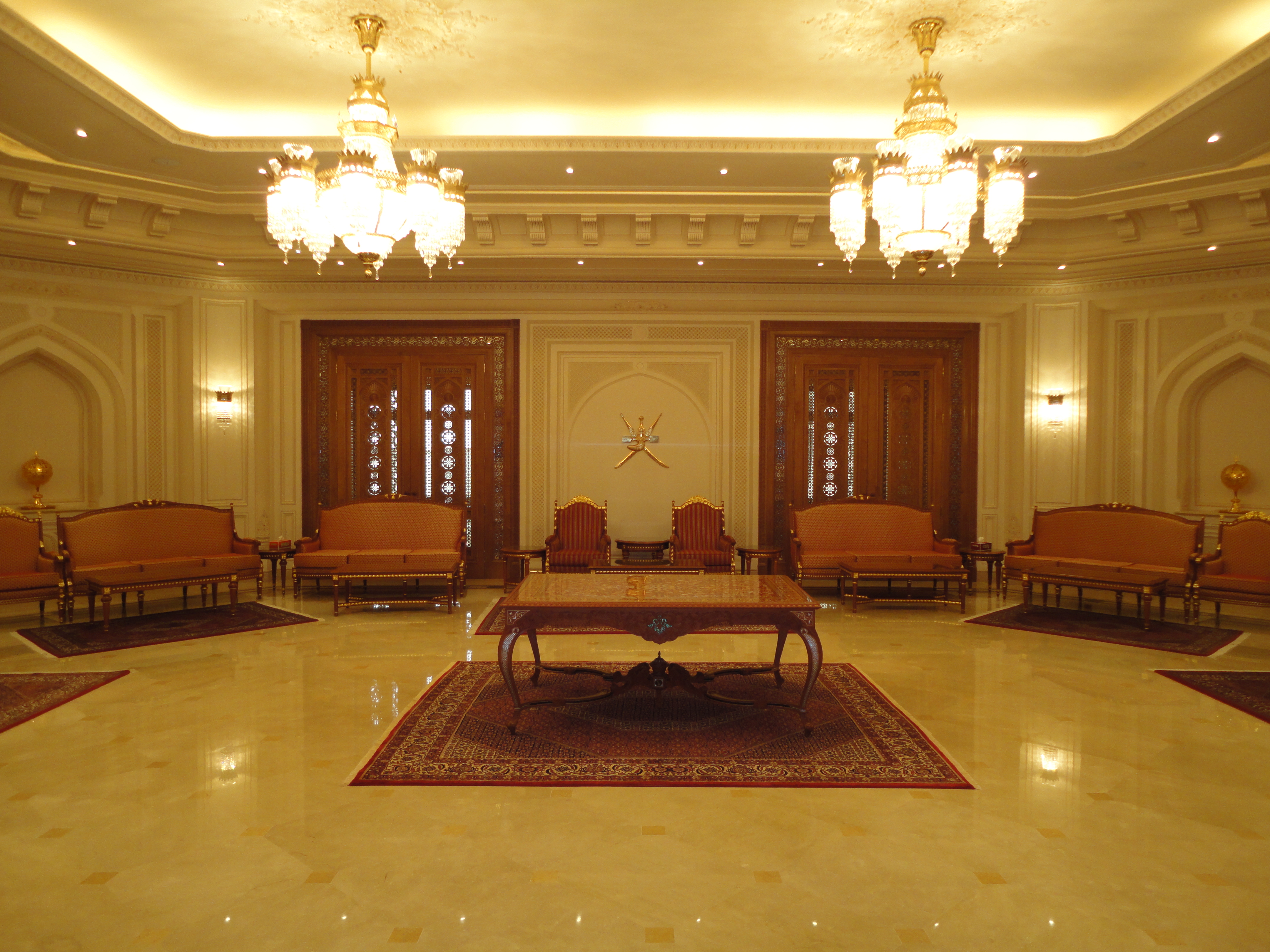 Head of State Lounge, Muscat Intl' Airport